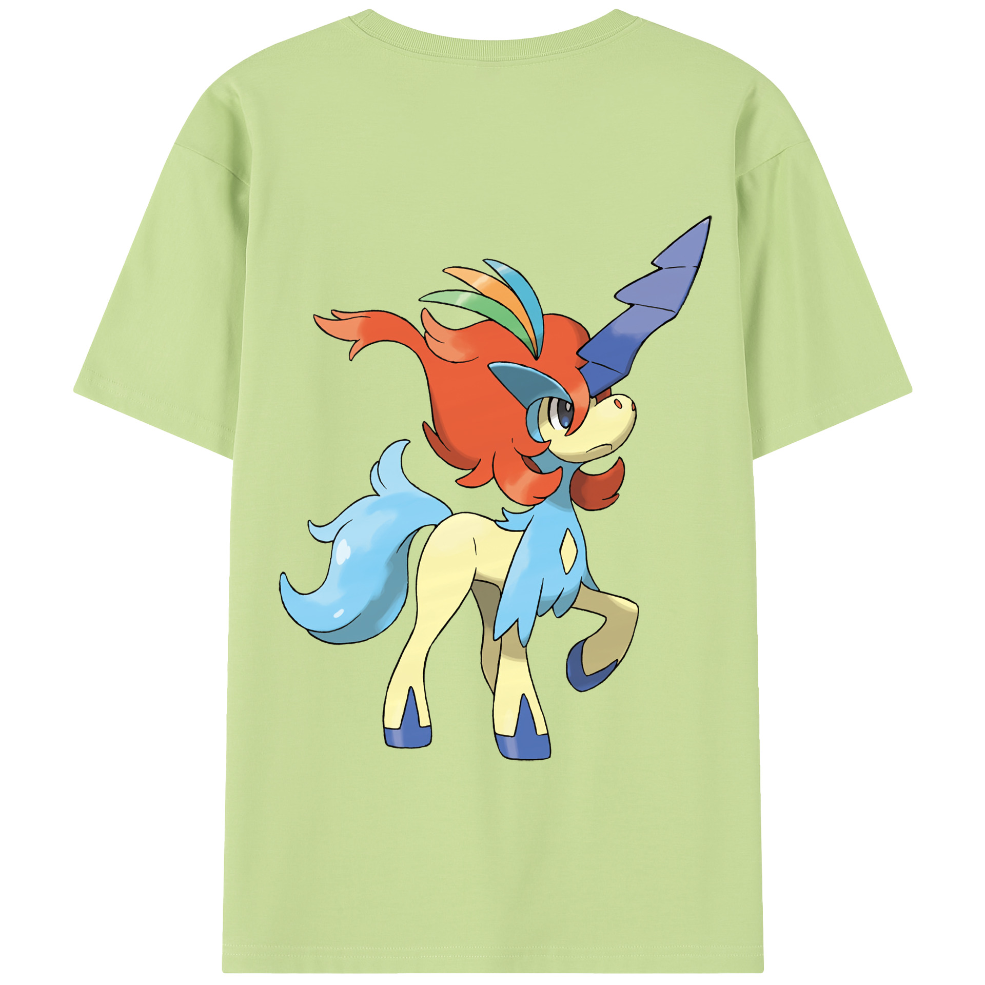 （画像用） ポケットモンスター Pokémon 綿100％半袖Tシャツ（背面プリント）